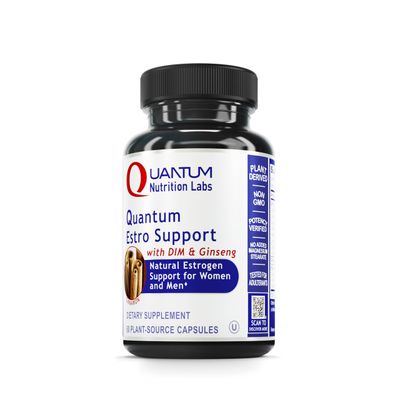 QNL Quantum Estro Support - Natural Hormone Supplement for Women Men - Supports Men's Women's Health - Organic Hormonal Balance for Women - 60 Capsules QNL Quantum Estro Support - Natural Hormone Supplement for Women Men - Supports Men's Women's Health - Organic Hormonal Balance for Women - 60 Capsules