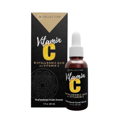Vitamin C Serum with Hyaluronic Acid and Vitamin E Thin serum quickly sinks into skin for a bright and glow finish Boost Radiance Softens fine lines and wrinkles No sulfates 1 Fl oz