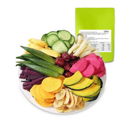 Mixed vegetable fruit chips Vegetable potato chips casual snack 12.34oz.