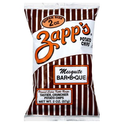 Zapp&#39;s Potato Chips Mesquite BBQ, 2-ounces (Pack of25)