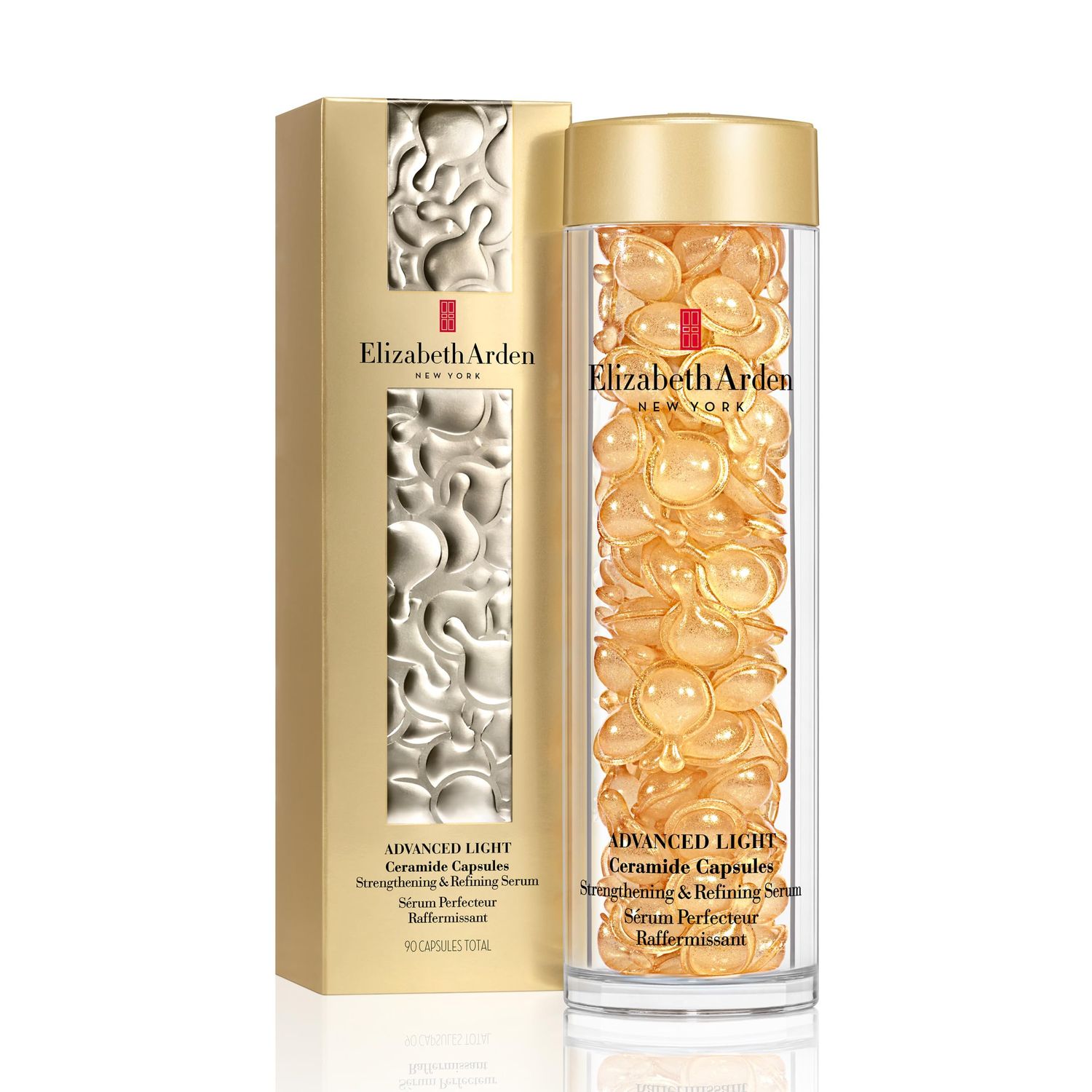 Elizabeth Arden Advanced Light Ceramide Capsules Strengthening Refining Serum 90 count