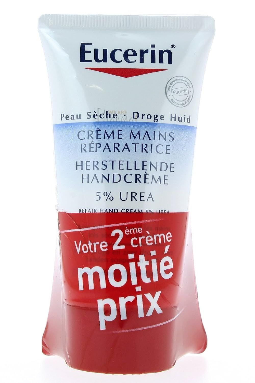 Eucerin Repairing Hand Cream 5 Urea 2 x 75ml
