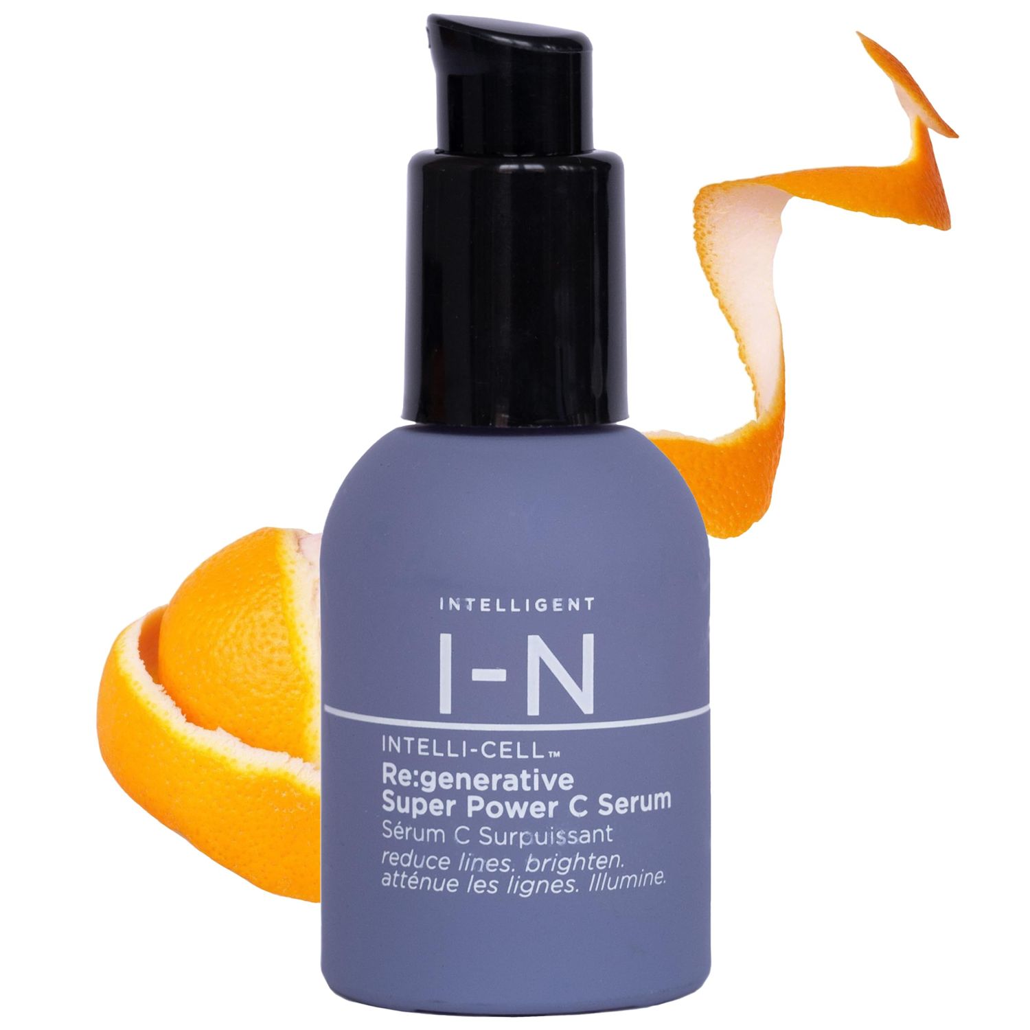 Intelligent Nutrients Re:generative Super Power C Serum, Age-Defying Vitamin C Formula, Smoothes, Softens, and Firms With Plant Stem Cell Science, 1 Oz