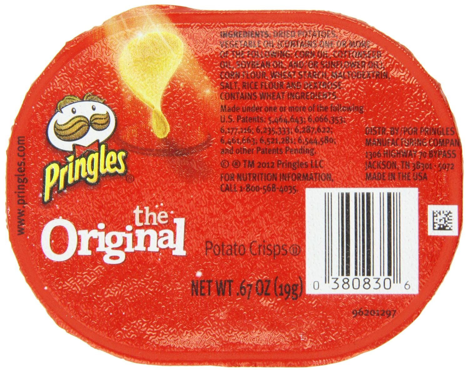 Pringles Original Flavored Potato Chips - 32 Individual Packs Snack Stacks, 0.67-Ounce each