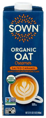 CREAMER OAT SLTED ORG