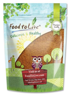 Food to Live Cacao Powder - 3 Pounds, Raw, Unsweetened, Kosher, No Sugar, Vegan Superfood, Keto, Paleo Friendly, Sirtfood, Cocoa Powder for Baking, Smoothies, Hot Chocolate, Confectionery, Coffee