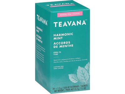Teavana SBK13091 Harmonic Mint Decaf Tea Bags, 24Box