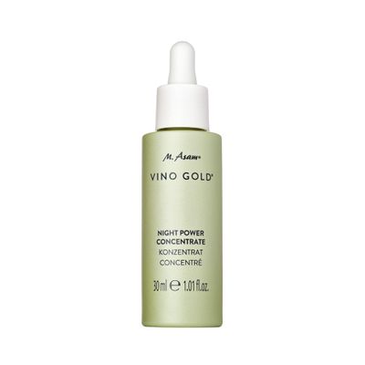 M. Asam VINO GOLD Power Night Concentrate (1.01 Fl Oz) - The Face Serum Supports The Skin Renewal Process Stimulates Regeneration Overnight, With Resveratrol Vitamin A, Vegan Facial Care