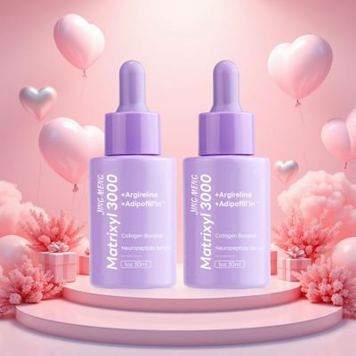 2 PCS JING MENG Argireline Matrixyl 3000 Serum,Plump up Skin, Anti Aging, Instantly Firming, Liposomal Retinol, Collagen Boost Peptides Serum For Face Neck Eyes Breast 1oz2