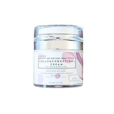 Retinol 3, Collagen Face Cream with 5 Hyaluronic Acid, Moisturizer, Anti-Aging, Firmer, Reduce Fine Lines and Wrinkles, Radiant Skin