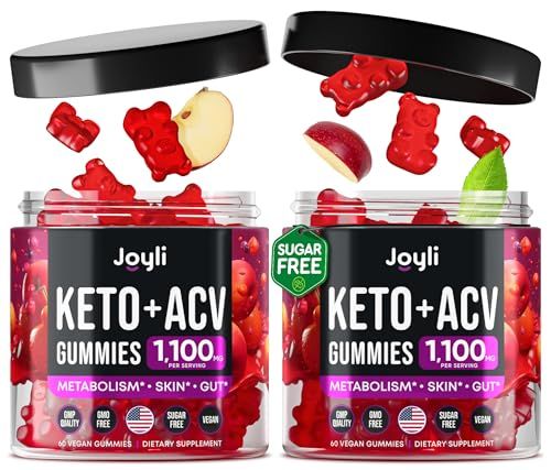 (2 Pack) Advanced Keto ACV Gummies - Sugar Free Keto Apple Cider Vinegar Gummies - Keto Supplements Marshmallow Root - Alternative to Apple Cider Vinegar Capsules - 120 ACV Keto Gummies