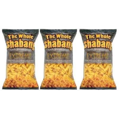 Generic The Whole Shabang chips EXTREME CRUNCHIES (9.5oz) 3 - Pack