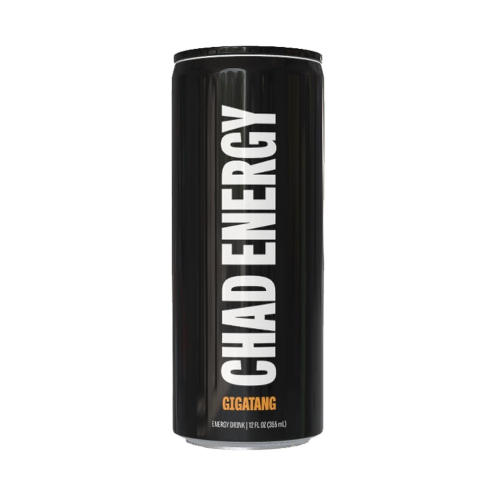 Chad Energy GIGATANG Flavor Carbonated Energy Drink Zero Sugar 12 oz 6-pack