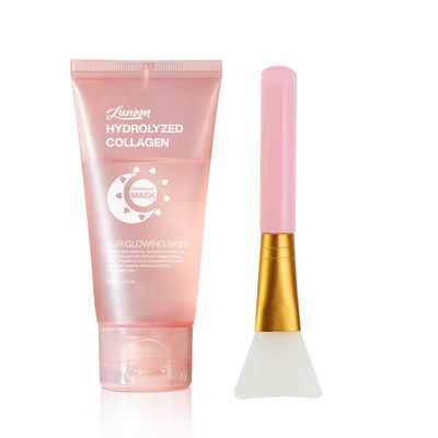 JISKG Collagen Night Wrapping Mask, Tightens Skin and Reduces Sagging Overnight Hydration Collagen Face Mask.