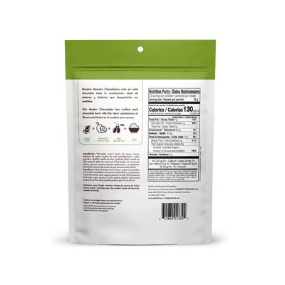 Britt Chocolate Bark with Chia, Passion Fruit Goji - Dark Chocolate 70 Cacao - Gluten-Free, Vegan, Non-GMO - Made in Costa Rica - 4.7 ounces (1 pack)
