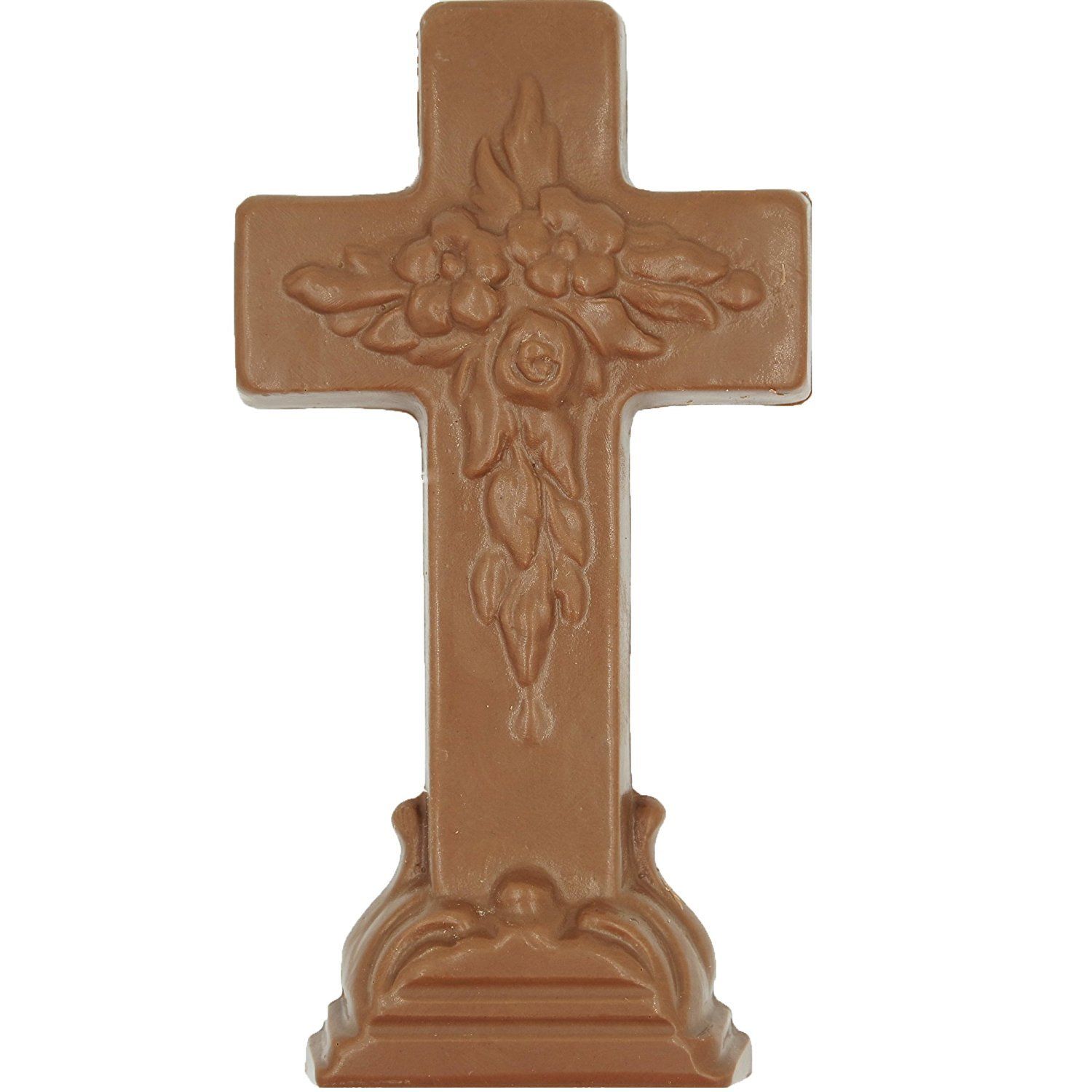 Philadelphia Candies Solid Milk Chocolate Easter Cross, 10 Ounce