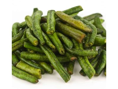 US Snacks - Green Bean Chips, Sea-Salted Dried Green Bean Vegetable Chips (2.2 Pound)