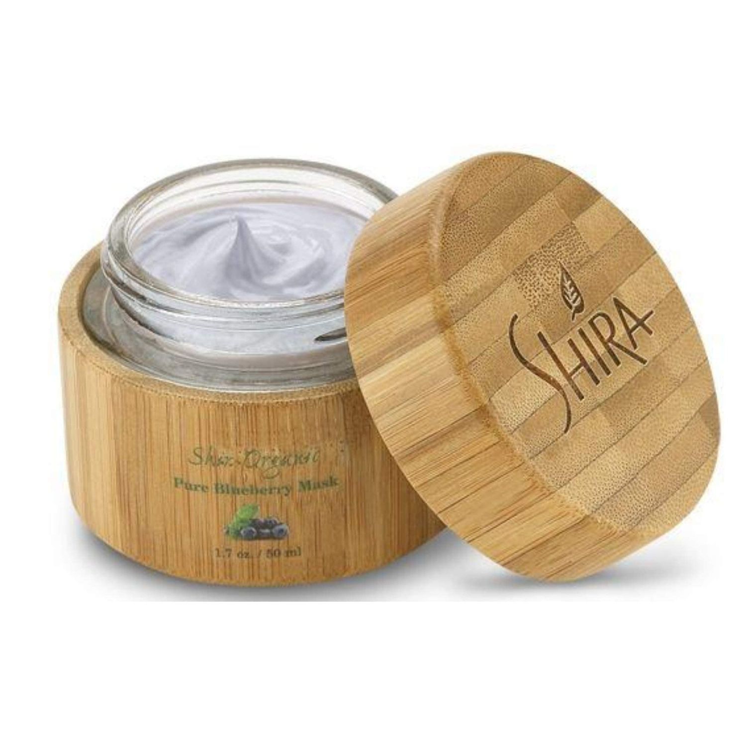 Shira Shir-Organic Pure Blueberry Facial Mask For Nourished Wrinkle-Free and Radiant Skin With Organic Anti-Aging Formula Leaves skin soft moisturized and hydrated. (15 ML)