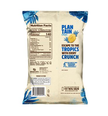 Inka Crops Sea Salt Plantains, 4-Ounce bags (Pack of 12)
