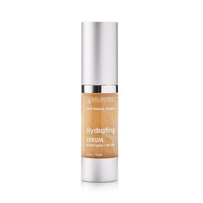 RD Alchemy - 100 Natural Organic Hyaluronic Acid Hydrating Serum for hydrating retaining moisture in dry sensitive skin using Natural Humectants. For use by Everyone including Professionals