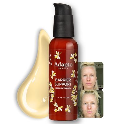Adapto Beauty Barrier Repair Gel Cream Face Moisturizer - Dark Spot Hyperpigmentation Corrector, Hydrates, Restores Skin Barrier, Reduces Redness Fine Lines, Anti-Aging for Radiant, Glowing Skin