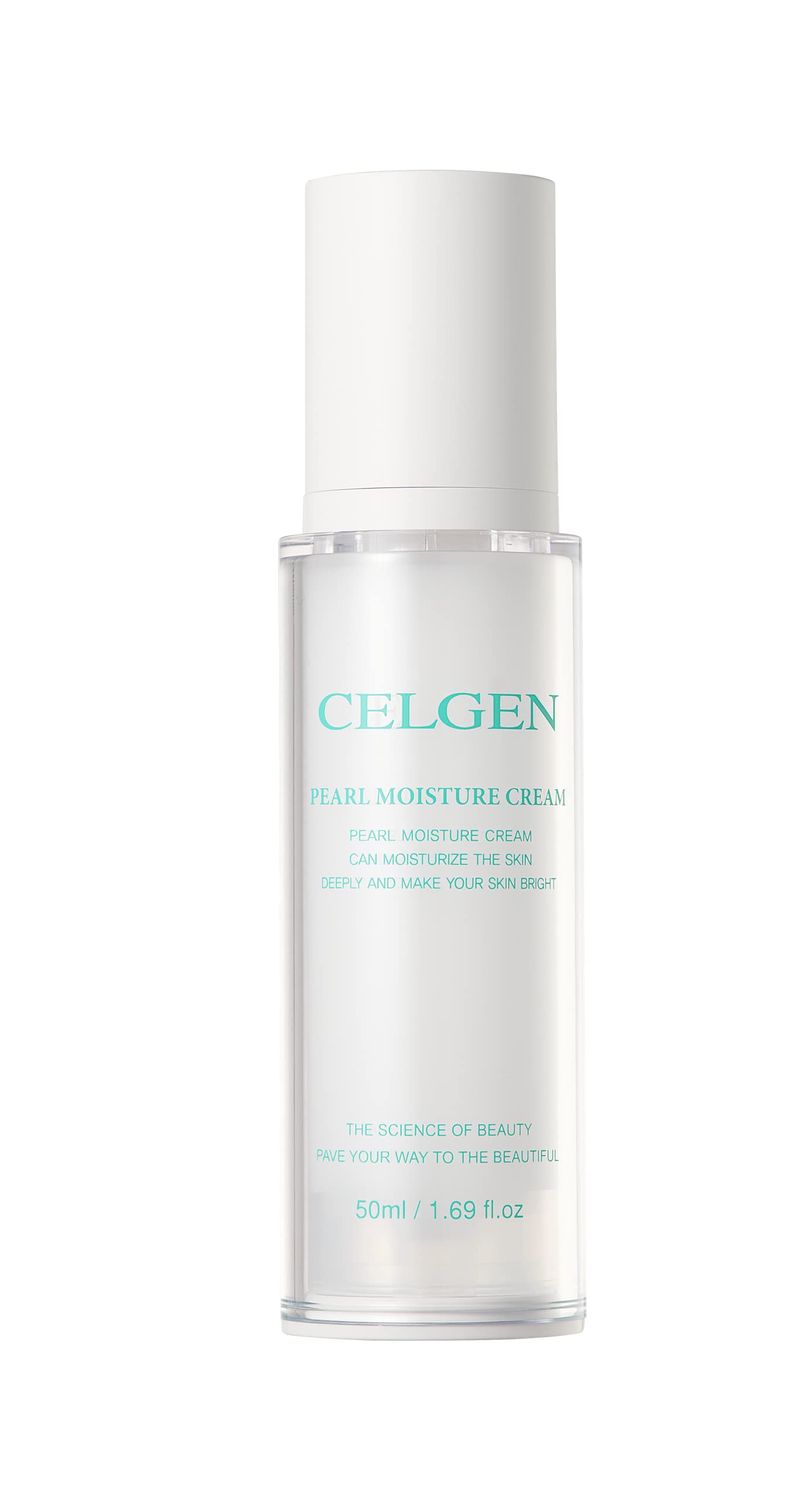 CELGEN] Pearl Moisture Cream, 1.69 Fl. Oz50ml