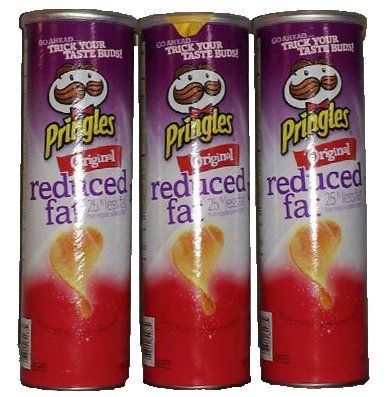 Pringles Reduced Fat Flavored Potato Crisps