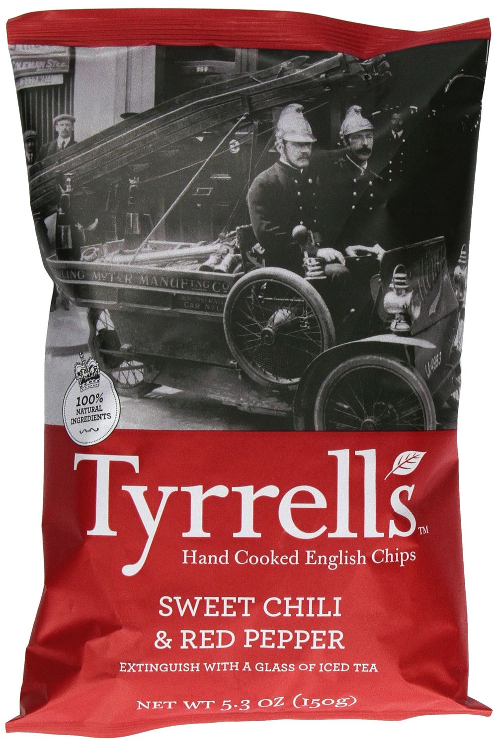 Tyrrell&#39;s Crisps, Sweet Chili Red Pepper, 5.3 Ounce