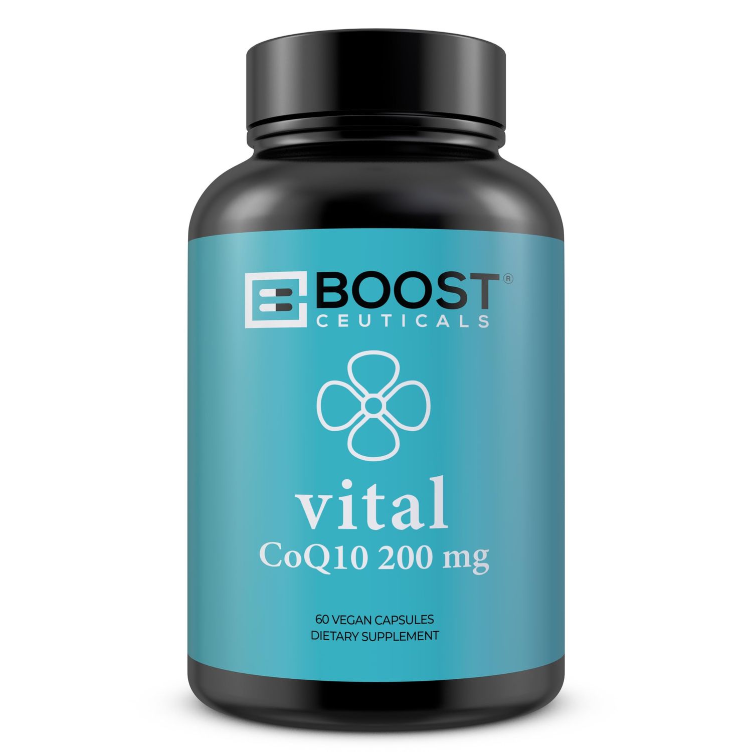 CoQ10 200mg High Absorption Coq10 with Bioperine Pure CoQ10 Vegan Non GMO No Stearates No Gluten 60 200 mg Capsules