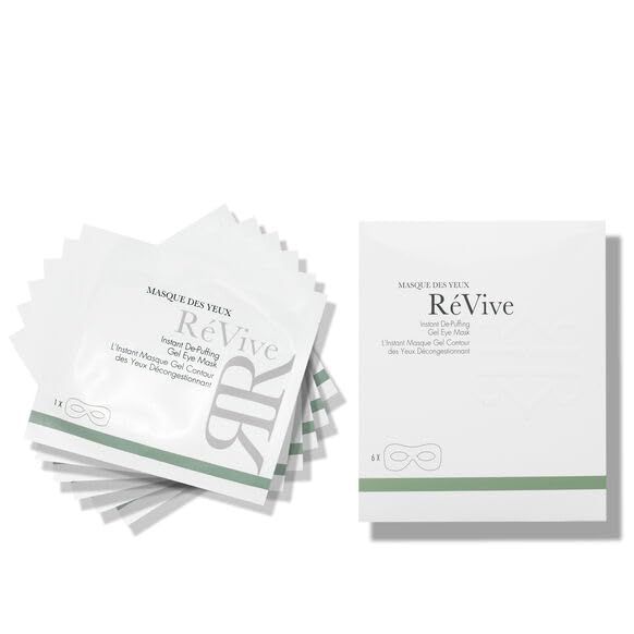 ReVive, Masque Des Yeux Instant De-Puffing Gel Eye Mask- 6 Pack