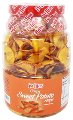 Iselitas Crispy Sweet Potato Chips, Batata, Boniato 13.05 oz