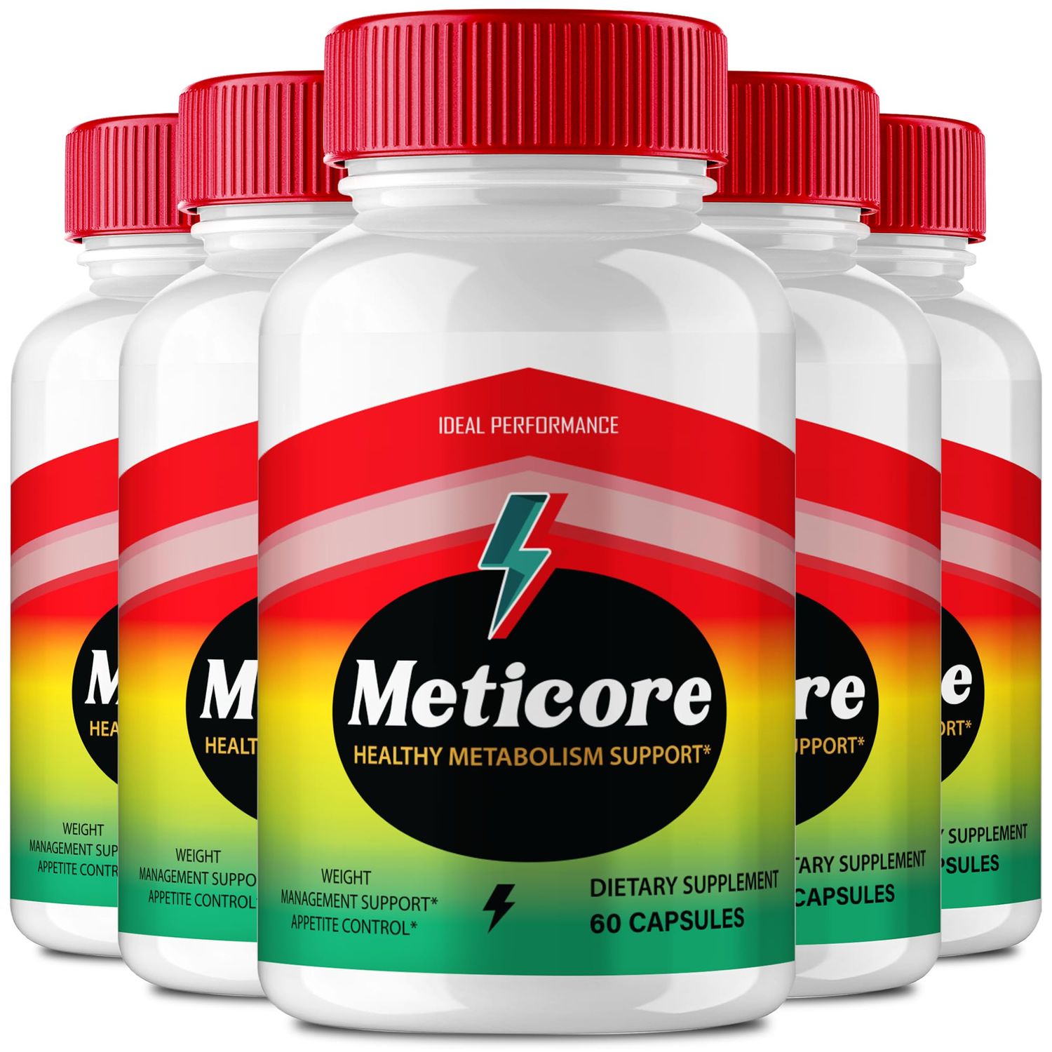 Meticore Keto Capsules, Meticore Advanced Formula Supplement Pills - Maximum Strength, Meti Core Health and Wellness Capsules All Natural Keto Pills, Meti Core Keto Reviews (5 Pack)