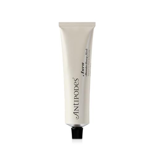 ANTIPODES Aura Manuka Honey Mask, Hydrating Face Mask Targets Blemishes Breakouts with Manuka Honey Superfood, Maskne Treatment for Oily Skin, Dry Skin Blemish Prone - 75ml, 2.5fl. Oz