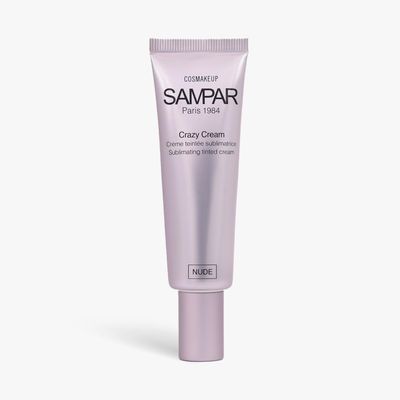 SAMPAR Crazy Cream Nude - Self-Tanning Cream for Natural Glow - Hydrates Smooths Skin - Anti-Aging Formula for Firmness - Sunless Tan for All Skin Types - Paris Beauty Made