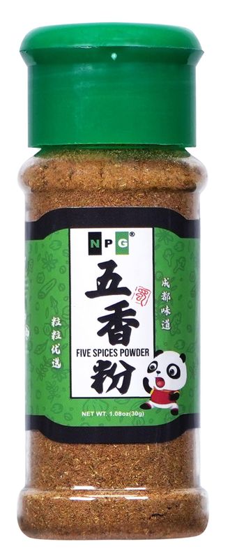 NPG Authentic Chinese Five Spice Blend 1.08 Oz, Gluten Free, All Natural Ground Chinese 5 Spice Powder, No Preservative, No MSG, Mixed Spice Seasoning for Asian Cuisine Stir Fry