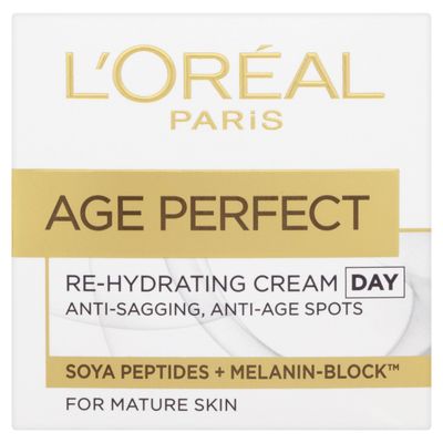 L&#39;Or al Age Perfect Re-Hydrating Dagcr me - 50 ml