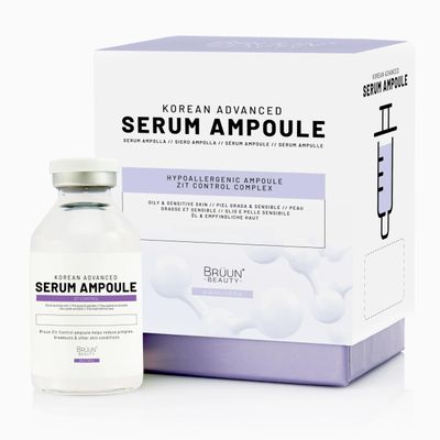 BR UN AC - Control Clear and Pure Vita Plus Ampoule - Micro Needling Korean Booster for Face and Body to Use with and without Derma Pen Microneedling Skin Care Serum 1.18 oz