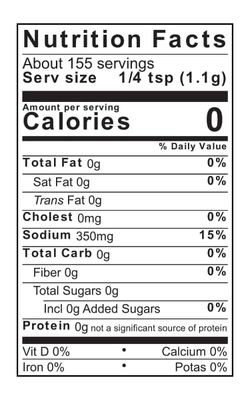 Gibsons Steakhouse Seasoning Salt (6 Ounce Jar) - Original Cooking Grilling Blend of Spices Seasonings (Salt, Onion Garlic) - No MSG Gluten Free