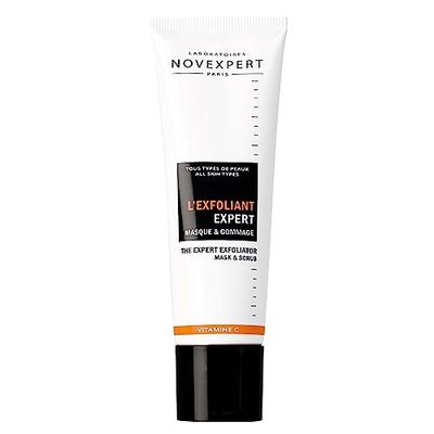 Novexpert The Expert Exfoliator - 2 In 1 Mask And Scrub - Smooth And Radiant Complexion - Exfoliates And Nourishes Skin - Hypoallergenic - Vegan - Normal, Combination And Oily Skin Types - 1.69 Oz