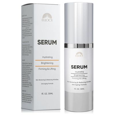 Serum for Mature Skin: All-In-One Hydrating Anti-Aging Formula- Face Lift Serum for Wrinkles, Age Spots, Firms, Hydrates - 1 fl oz