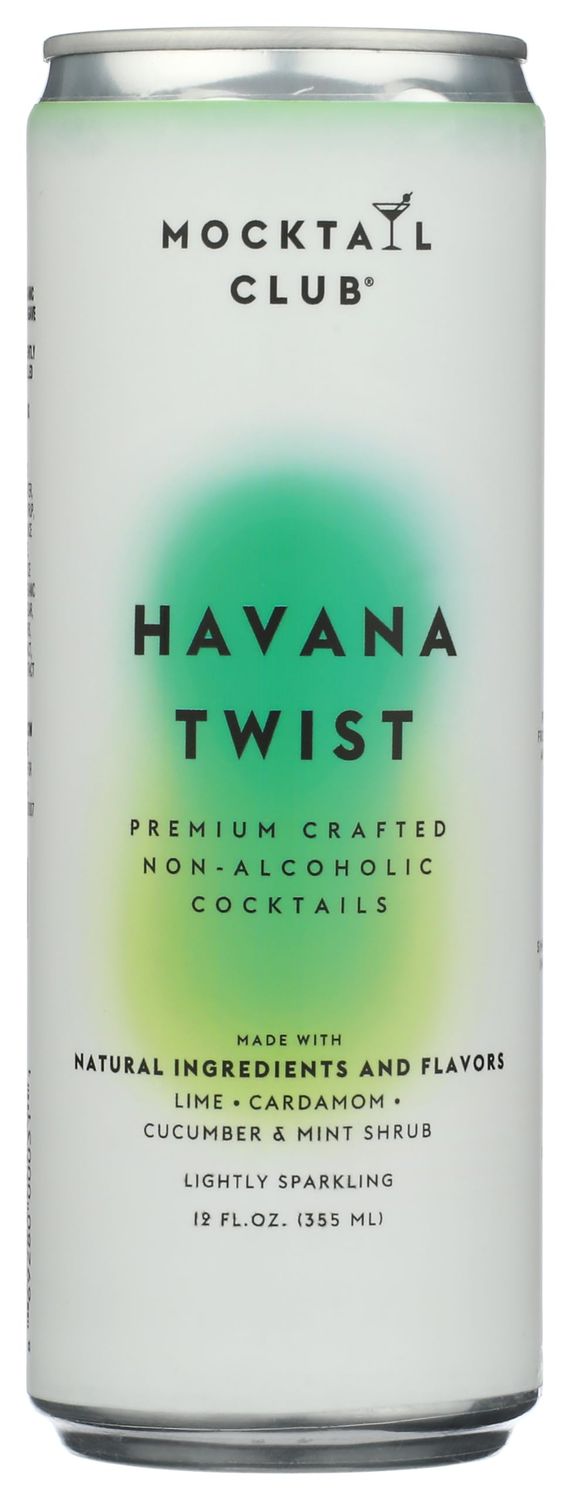 MOCKTAIL CLUB Havana Twist Non Alcoholic Cocktail, 12 FZ