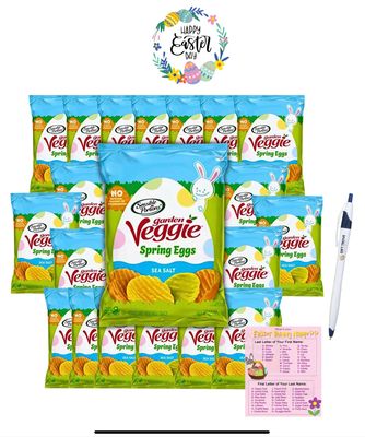 Sensible Portions Garden Veggie Snacks (Spring Eggs Sea Salt Veggie Chips - (20 Pack)