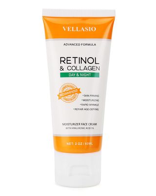 Retinol Cream for Face Moisturizer,Anti-Aging Collagen for Tightening Skin,Day Night Face Collagen Cream,Anti Wrinkle for Women and Men - 60ml