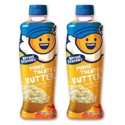 Kernel Season&#39;s Movie Theater Popcorn Oil, Butter, 13.75 Ounce, 2 Count