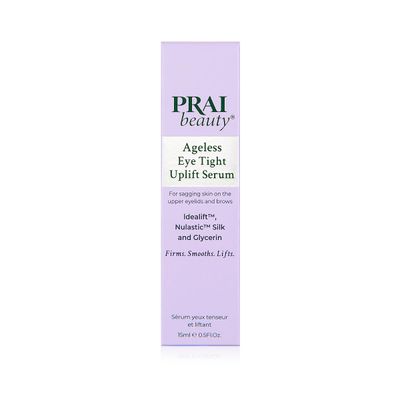 PRAI Beauty Ageless Eye Tight Uplift Serum, Anti-Aging and Hydrating Eye Serum, For Instantly Ageless Brow and Eyelid Area, 0.5 Oz