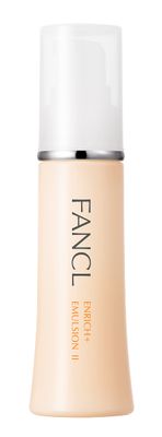 FANCL Enrich Emulsion II - 100 Preservative-Free, Facial Lotion with Niacinamide, Hydration, Anti-Aging, Firming Elasticity Solutions for All Skin Types