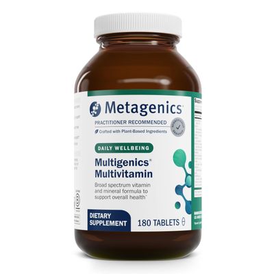 Metagenics Multigenics - Optimum Multiple VitaminMineral Formula Fast-Release Tablet - 30 servings, 180 Count (Pack of 1)