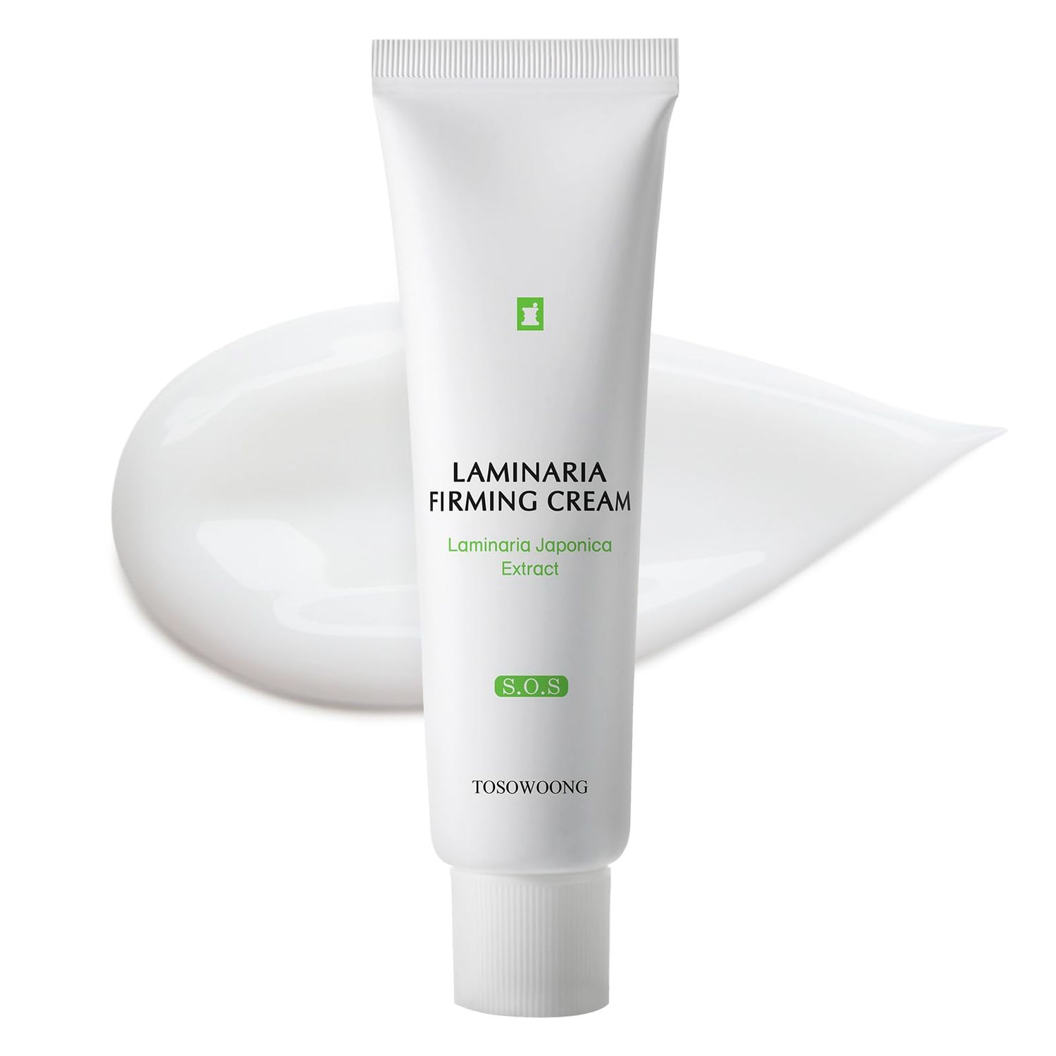TOSOWOONG Laminaria Firming Cream with Niacinamide, Fights Wrinkles Evens Tone, Firming Anti-Wrinkle Face Neck Cream, Glycerin Adenosine, 50g, 1.76 oz.