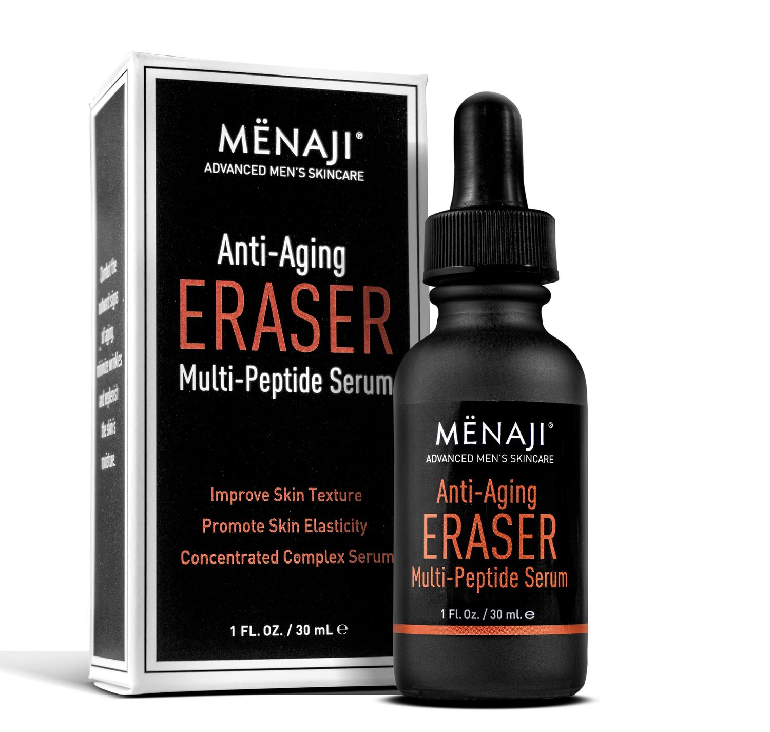 M NAJI Anti-Aging Eraser Multi-Peptide Serum - Skin Tightening and Anti Wrinkle Face Cream - Eye Bag Treatment - 90 Day Supply