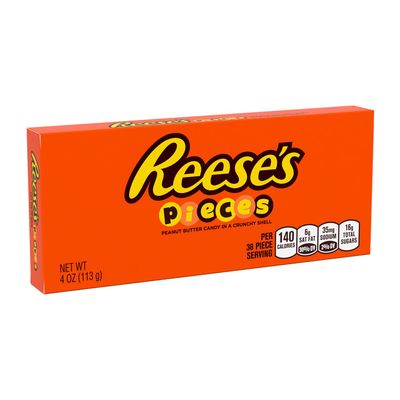 Reese&#39;s Pieces Peanut Butter Candies, 4-Ounce Boxes (Pack of 24)